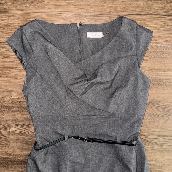 Calvin Klein Belted Dress - Picture 3 of 4